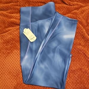 Xersion Vibrant Blue Activewear Leggings